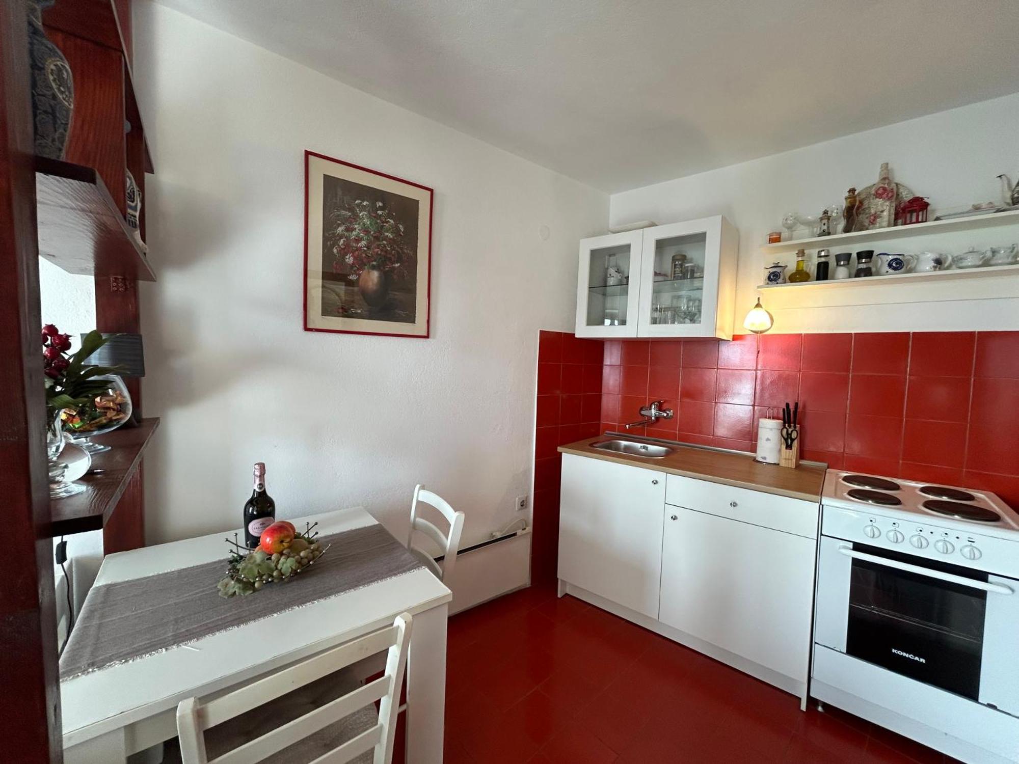 Seafront Studio Apartment+Balcony Podgora Exterior foto